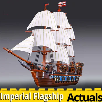 1717PCS Imperial Lipulaev Piraat Kariibi mere Hoone Plokid, Tellised arvandmed 22001 10210 hobi kogumise kingitused