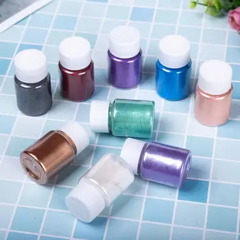 18Color Kosmeetika Hinne pärlmutterläiget tekitavad Mica Pulber Epoksüvaik Värvi Pärl Pigment 10g