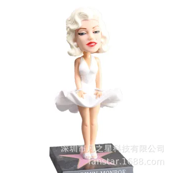 18cm Marilyn Monroe Joonis Naljakas Mänguasi Anime Figuriin Nukud Film&TV Laekuva Mudel Mänguasi Mudel Anime, Joonis, PVC-valmistoodang