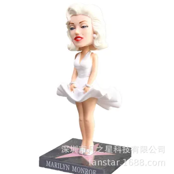 18cm Marilyn Monroe Joonis Naljakas Mänguasi Anime Figuriin Nukud Film&TV Laekuva Mudel Mänguasi Mudel Anime, Joonis, PVC-valmistoodang