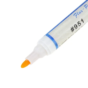1TK 951 Jootmise Flux Pen Väike-tahke aine Puhastus-tasuta Keevitus Pen DIY Päikesepaneelide PCB 10ml Võimsuse Nr-puhas Kampol