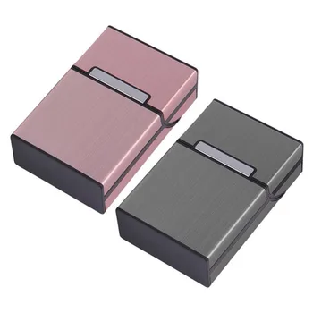 1TK Candy Värvi portsigar Mood Alumiinium 20 TK Sigaretid Võimsus Sigaretid Juhul Magnetilise Luku Tubaka-Box
