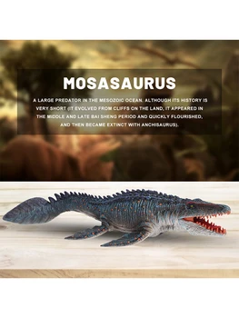 1TK Dinosaurus Realistlik Arvandmed Tõetruu Mosasaurus Dinosaurus Mudel Mänguasjade Koguja Teenetemärgi Partei Kasuks Laps Mänguasja Kingitus