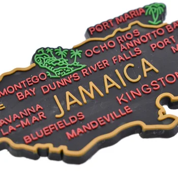 1TK Jamaica Kaart Vaik Külmkapp Magnet Turismi Suveniiride Kingitus Külmkapi Magnet Kleebis DIY Köök Tarvikud 148005