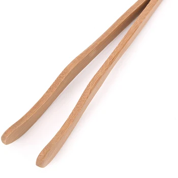 1TK Looduslik bambus Käsitsi valmistatud Bambusest Tee Klambrid Pintsetid Kurv Sirge Kung Fu Tee Tarvikud Kõrge Kvaliteediga