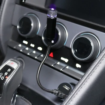 1TK Mini LED Auto Katuse Star Night Lights Projektori Valguse siseruumides Ümbritseva Öö tähistaeva USB LED Dekoratiivsed Tuled Auto Led