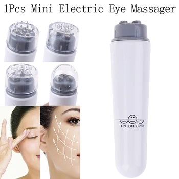 1TK Mini Portable 4 Pea Electric Eye Massager Näo Suur Vibratsioon, Lift, Näo Massaaž Stick Mini Näo Massaaž Seade Pliiats