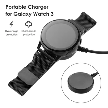 1m Traadita Laadimise Kaabel Sport Watch USB Toide Hoidik, Universaalne Adapter Samsung Galaxy Watch3/active2