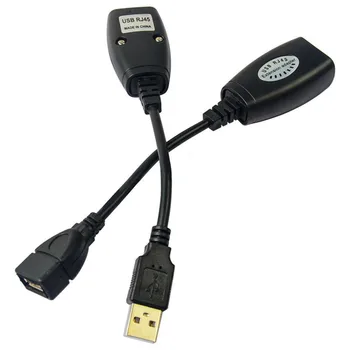 1set Ethernet Extender USB Pikendus RJ45 Cat5e/6 Kaabel LAN Adapter Üle Repeater Komplekt 75910