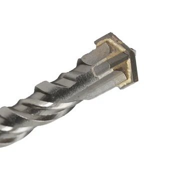 1tk 210 mm 6 -16mm SDS Plus Crosshead Twin spiraal Hammer Drill Bits Puidutööd Twist Ring Varre Twist Elektrilised Hammer Drill Bit