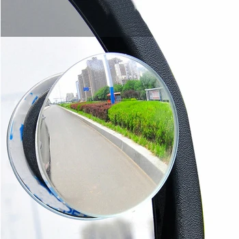 1tk/2tk Auto 360 Kraadi Framless Blind Spot lainurk Peegel Kumer Peegel Väike Ring Pool Blindspot Parkimine Rearview Mirror