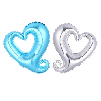 1tk 30 tolline südame alumiinium õhupallid jaoks abielu ettepaneku pulmad Valentine ' s Day aastapäeva sünnipäeva teenetemärgi