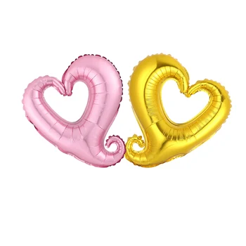 1tk 30 tolline südame alumiinium õhupallid jaoks abielu ettepaneku pulmad Valentine ' s Day aastapäeva sünnipäeva teenetemärgi