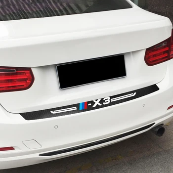 1tk BMW X3 Autode kere värvi kaitse carbon fiber kleebis kokkupõrke-riba kaitseraua kummist decal Auto Tarvikud