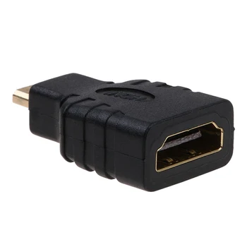 1tk HDMI-Micro HDMI + HDMI Mini Converter kullatud HD Laiendamine Adapter Connector Video-TV For Xbox 360 HDTV 1080P
