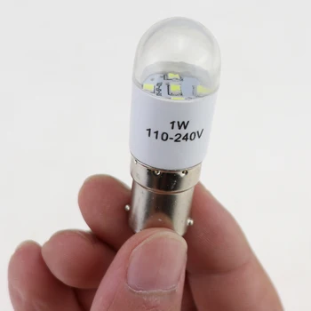 1tk LED Lambid Kodus õmblusmasin Lambi Asendamine 0.7 W 220 V, Kruvi Tüüp