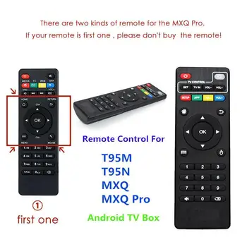 1tk Universaalne Traadita Asendamine Kaugjuhtimispult MXQ 4K MXQ Pro 4K H96 T95M T95N Mini TV Box Android Smart TV Box 2021