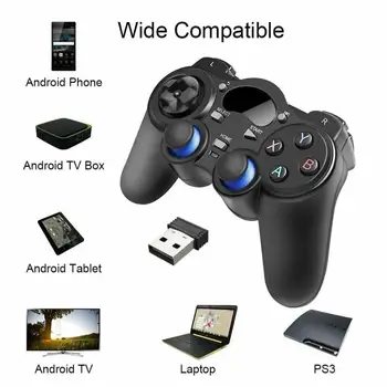 2.4 G USB PC Gamepad Wireless Controller Mängude Juhtnuppu Joypad PS3/Nutikas Telefon Ja Telefon Android Tablet PC, Smart TV Box