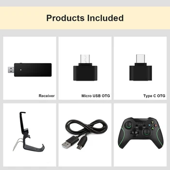 2.4 GHz Juhtmevaba Video Game Controller Mängimine Xbox Üks PS3PC Bluetooth-ühilduva Gamepad Telefoni Omanik Android Telefon
