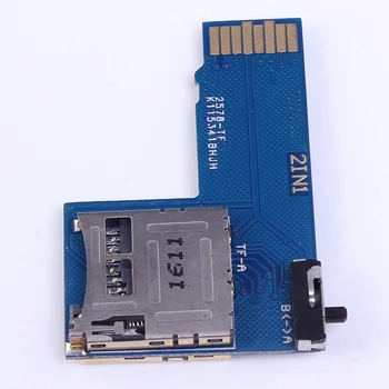 2 In 1 Dual Süsteemi Tf Mikro - Sd Kaardi Adapter Mälu Juhatuse Vaarika Pi Null W