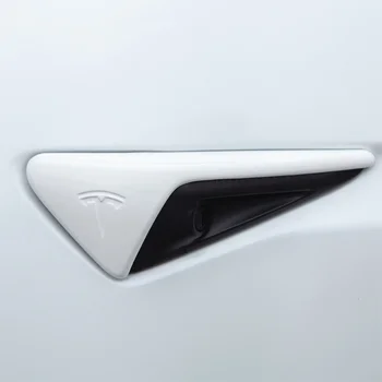 2 Tk Kaamera Suunatuli Katted Tesla Model 3 S X Y Pool Sm-I Teenetemärgi Kate Trimmib Katab Süsinikkiust Muster