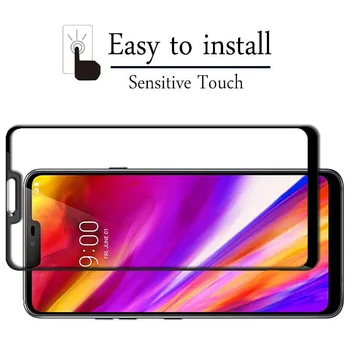 2 Tükki Täielikult Katta Screen Protector Kaitsev Klaas LG G7 Üks Karastatud Kaitsva Kile LG G7 ThinQ Jaoks LG G7 Fit Klaas