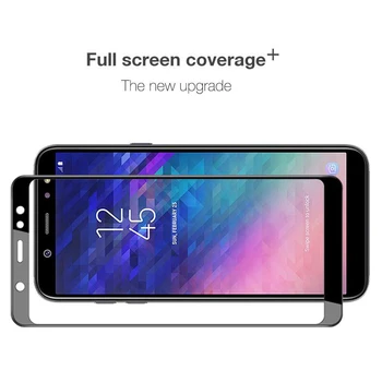 2 Tükki kaitseklaas Kohta Samsung Galaxy A6 A7 A8 A9 2018 Karastatud Klaasist Ekraan Kaitsja Filmi Puhul A6 Pluss 2018