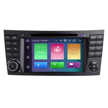 2 din Android 10 Auto DVD Multimeedia Mercedes Benz E-klass W211 E200 E220 E300E350 E240E280 CLS-KLASSI W219GPS Raadio Audio DSP