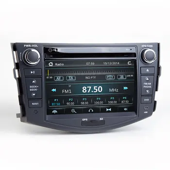2 din Auto DVD Multimeedia Mängija Toyota RAV4 Rav 4 2007 2008 2009 2010 2011 2012 raadio GPS Navigation juhtseade stereo Audio