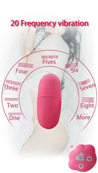 20 Režiim Võimas Vibraatorid Naiste Kliitori Stimulaator Juhtmeta Kaugjuhtimispult Hüpata Muna Tupe G-spot Massager Sugu Mänguasi naistele