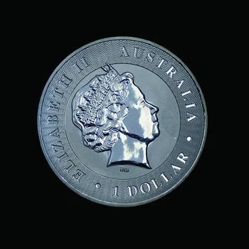 2016 1-UNTSIST, Austraalia Känguru Muster Mälestus Elizabeth II Kogumise hõbemündid W/ Akrüül Juhul