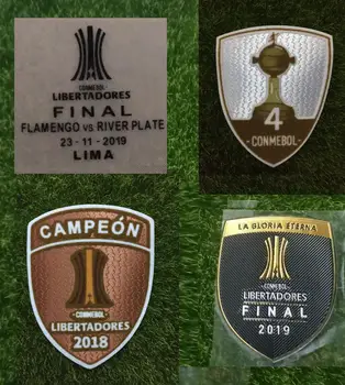 2019 FINAL COPA LIBERTADORES Match Üksikasjad Flamengo Vs River Plate Täis SPONOSR Prindi Plaaster