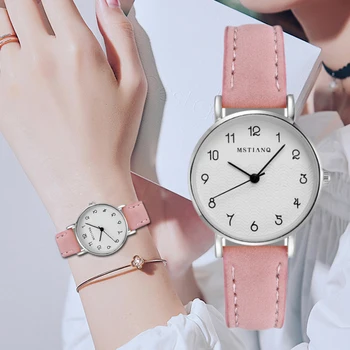 2020 NEUE Kella Frauen Vabaaja Mode Leder Gurtel Uhren Einfache Damen Kleine Zifferblatt Kella Kleid Armbanduhren Reloj mujer