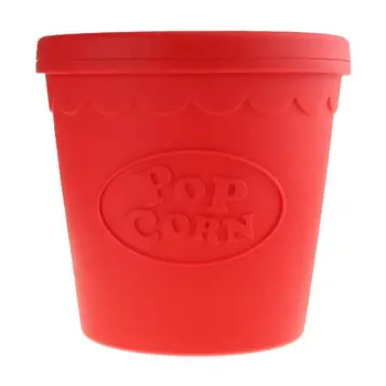 2020. aasta Uus Mikrolaine Popkorn Silikoon Kokkupandav Punane Kõrge Kvaliteedi Köök Lihtne Tööriistad DIY Popkorni Ämber, Kauss Tegija Kaanega kausid