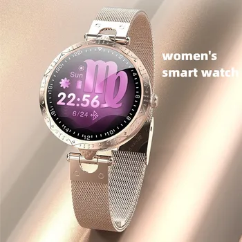 2021 Daamid Smart Watch Bluetooth Käevõru Südame Löögisagedus, Vererõhu Seire Naiste Füsioloogilisi Meeldetuletus, Sport Smartwatch