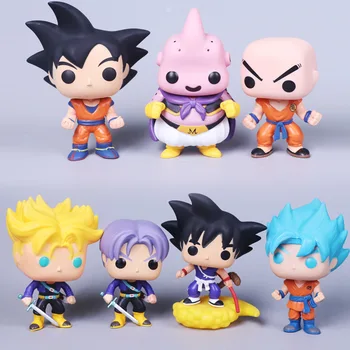 2021 Dragon Ball Mänguasi Son Goku Tegevus Joonis Anime Super Vegeta Mudel Nukk Pvc Kogumise Mänguasjad Lastele Mudel Nukk