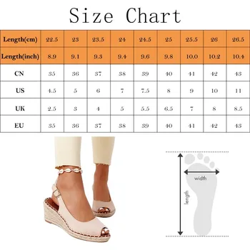 2021 Kontsaga Sandaalid Peep Top Suve Kingad Naistele PU Nahk Peep Varba Lukk Wedge Platvorm Sandaalid Kallid Naiste Vabaaja Jalatsid