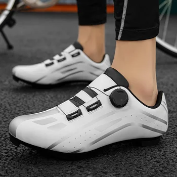 2021 Maantee rattasõidu jalatsid Sneaker valge Professionaalne Self-locking Hingav rattaralli