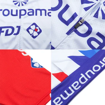 2021 Meeskond FDJ Jalgrattasõit Jersey 9D Rinnatüki Set MTB Prantsusmaa Jalgratta Riided Kiire Kuiv Bike Riided, Meeste Lühike Maillot Culotte