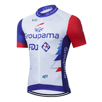 2021 Meeskond FDJ Jalgrattasõit Jersey 9D Rinnatüki Set MTB Prantsusmaa Jalgratta Riided Kiire Kuiv Bike Riided, Meeste Lühike Maillot Culotte