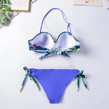 2021 Sexy Bikini Tanga Set Supelrõivad Naiste Kõrge Lõigatud Ujumis Trikoo Kaks Tükki Ujumistrikoo Femme Brasiilia Push Up Beach Kleit