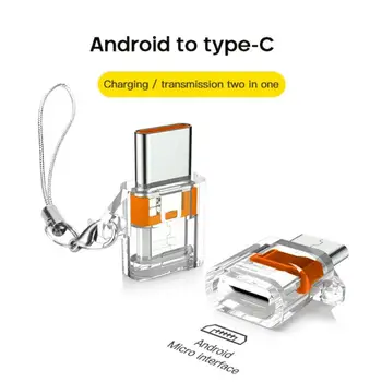 2021 Tüüp C-Micro-Usb-Kaabel-Tüüp C-OTG USB 3.0 Adapter MacbookPro Xiaomi Huawei Samsung Telefoni Laadimise Kaabel-Laadija 133908