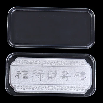 2021 Uus Aasta Hõbe Baarid Ox mälestusmünte Käsitöö Hiina Zodiac Suveniiride Medal Dekoratiivsed Müntide Kogumise hot müük