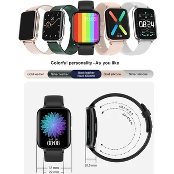 2021 Uus DT93 Smart Watch Bluetooth Kõne Meeste ja Naiste Veekindel Smartwatch MP3-Mängija Jaoks Android, iOS OPPO Vivo Huawei