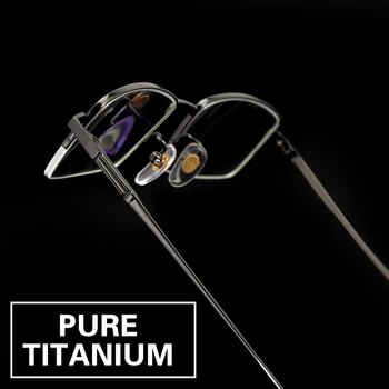 2021 Uus Meeste Prillid Lühinägevus Lugemine Prillid Titaan Retro Square gafas Ultralight Retsepti Arvuti Poole Raami Meestele
