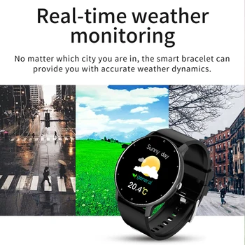 2021 Uus Meeste Smart Vaadata reaalajas Tegevuse Tracker Südame Löögisageduse Monitor Sports Naiste Smart Watch Mehed Kella Android ja IOS