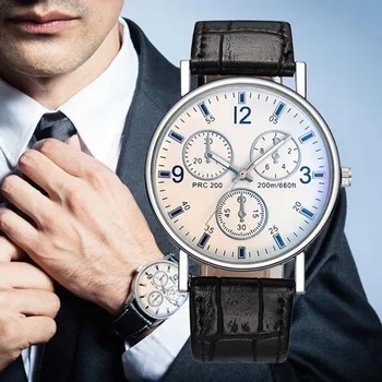 2021 Uus Mens Kellad Top Brändi Nahast Chronograph Veekindel Sport Automaatne Kuupäev Quartz Watch Meeste Relogio Masculino
