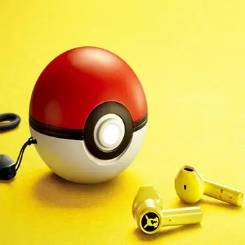 2021 Uus Poké-Mon Bluetooth-Kõrvaklapid - Pikachu Bluetooth-5.0 in-Ear Headset Touch Kontrolli, Pokeball Laadimise Kamber Disain