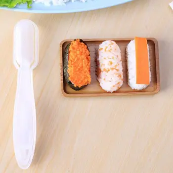 2021 Uus Sushi Tegija Hallituse Kühvel, Lusikas Riisi Vorm Käepidemega Köök Vahend DIY Bento Tarvikud 15501