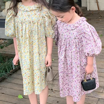 2021 Uus Suvine Kleit Flower Girl Riietus, Lapsed, Riided, Tüdrukute Riided Tüdrukutele Lapse Kleidid Tüdrukute Kleit